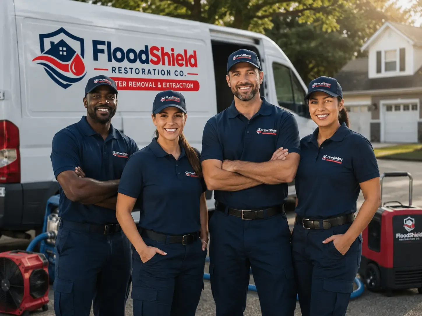 Flood Damage Restoration company in Van Dyne, WI