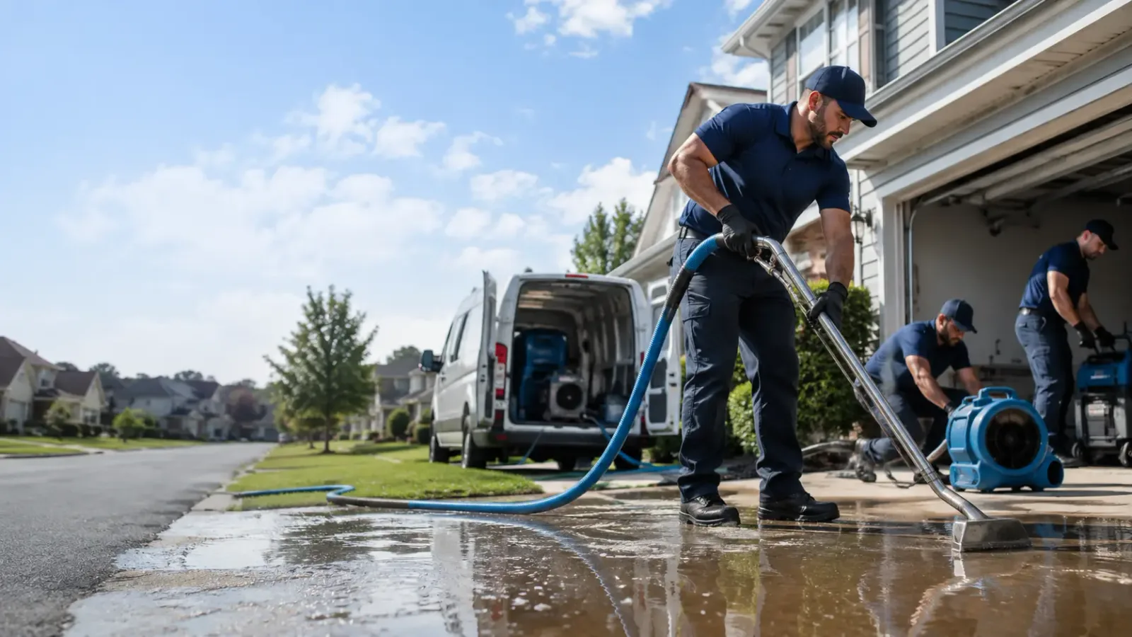 Flood Damage Restoration in Van Dyne, WI
